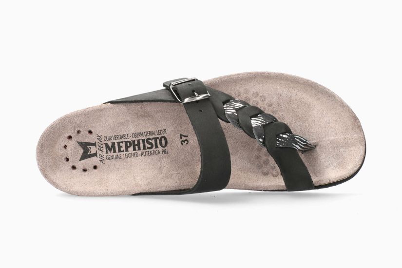 MEPHISTO HELEONORE, BLACK NUBUCK