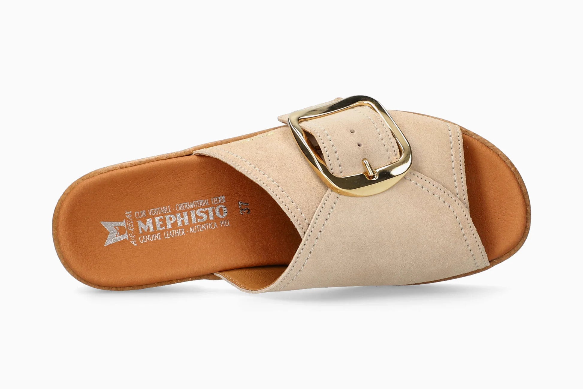 MEPHISTO FOLINE, LIGHT SAND VELSPORT