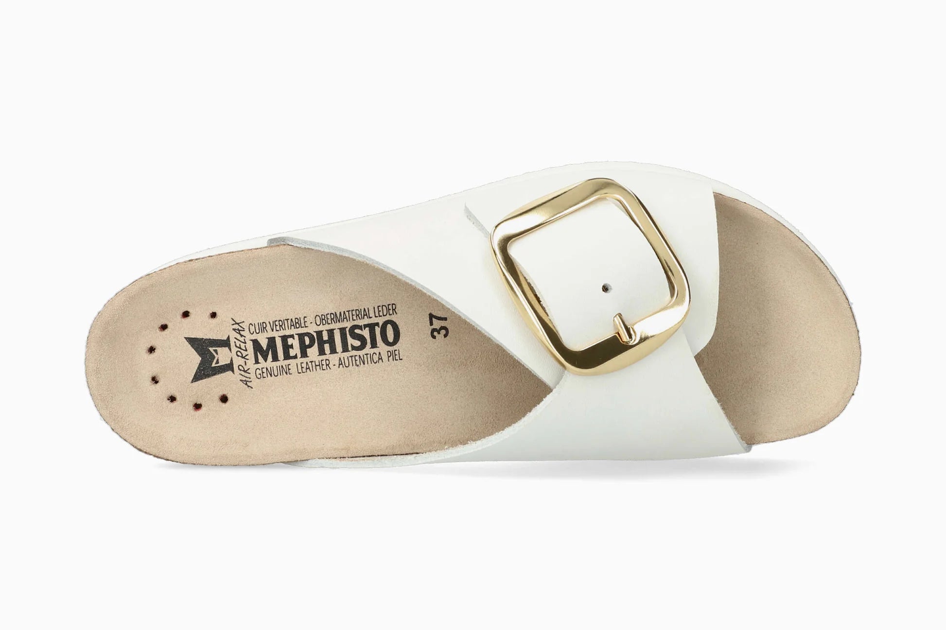 MEPHISTO HARIANA, WHITE SMOOTH