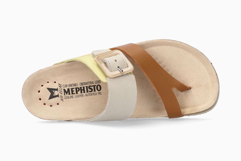 MEPHISTO MADELINE, CAMEL/YELLOW COMBO