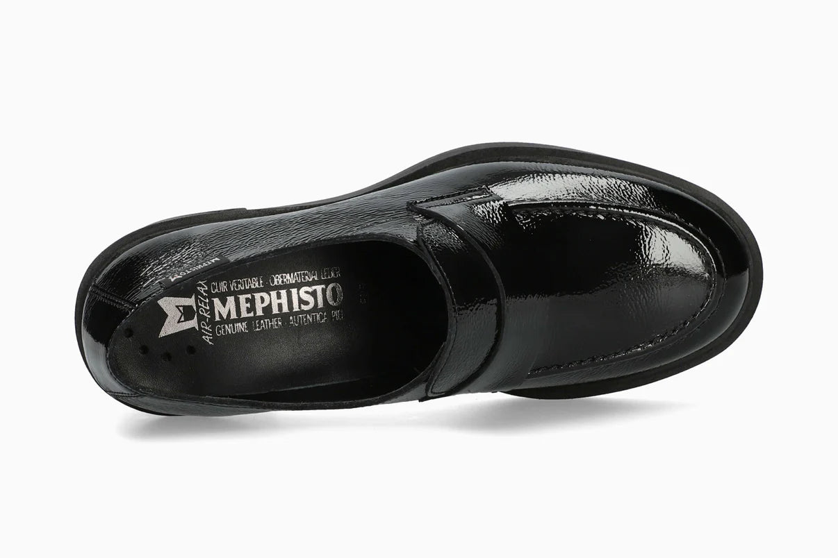 MEPHISTO PAMELIA, BLACK PATENT