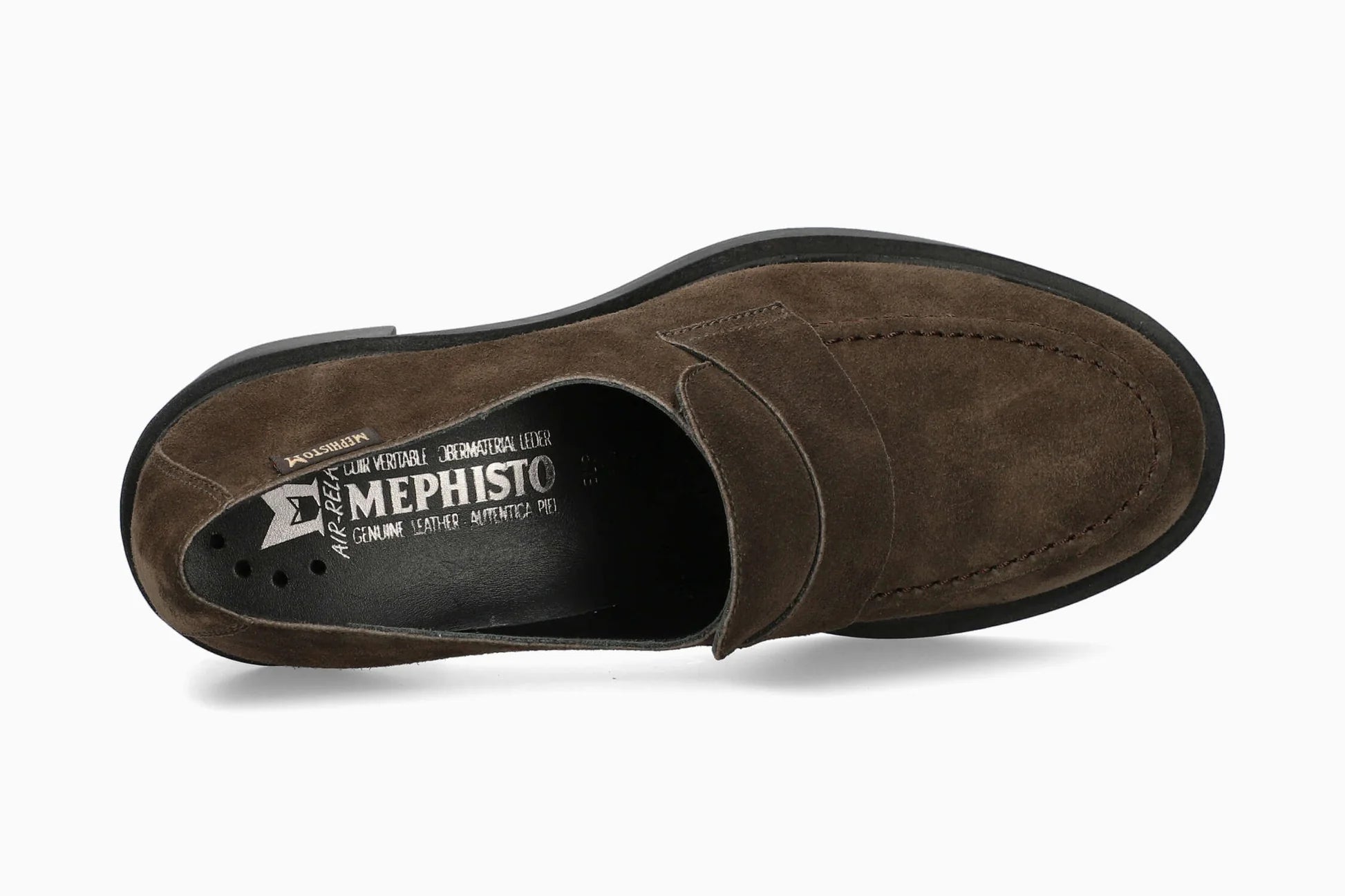 MEPHISTO PAMELIA, DARK BROWN VELSPORT